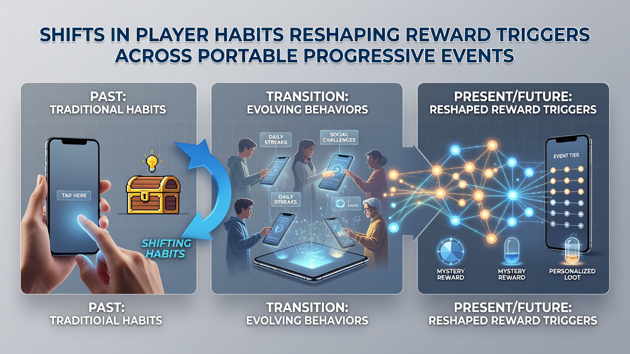 Darstellung von Spielerdaten und mobilen Transaktionen in progressiven Casino-Events